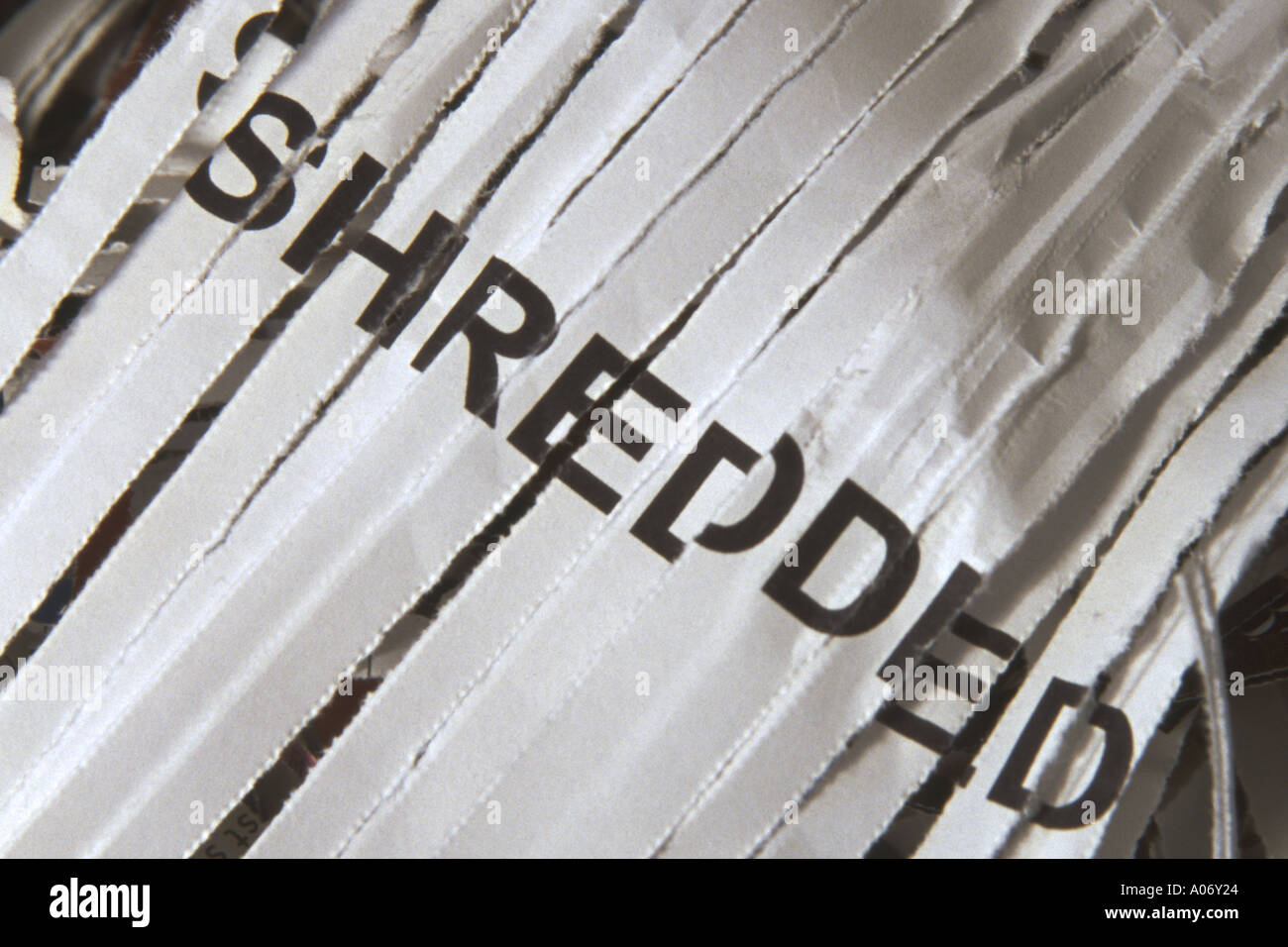 Shredeeded Strip paper shredded hi-res stock photography and images - Alamy