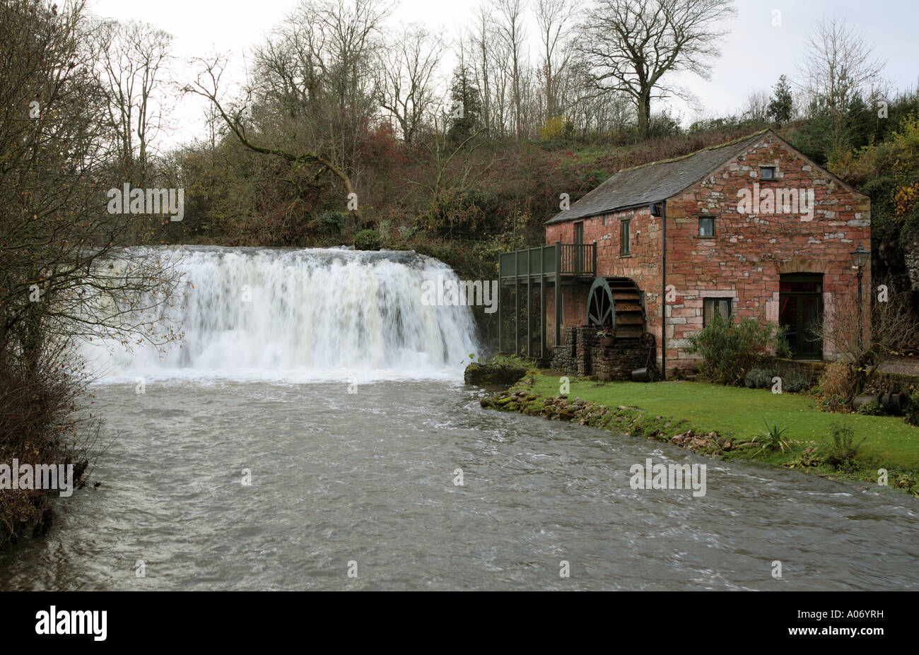 Rutter Falls, Appleby, Cumbria, watermill converted to domestic home ...