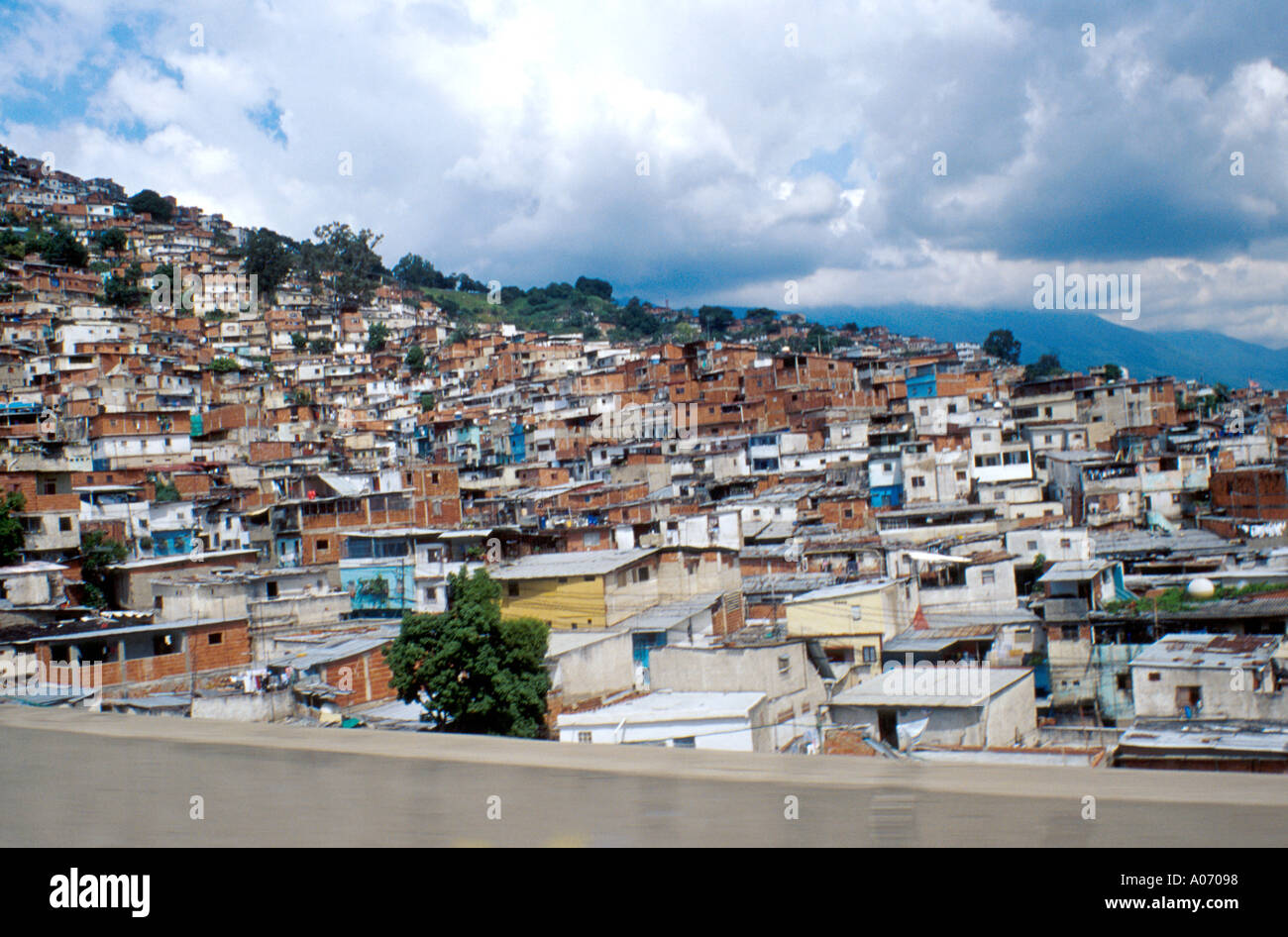 Shanty Town Caracas, Venezuela Stock Photo