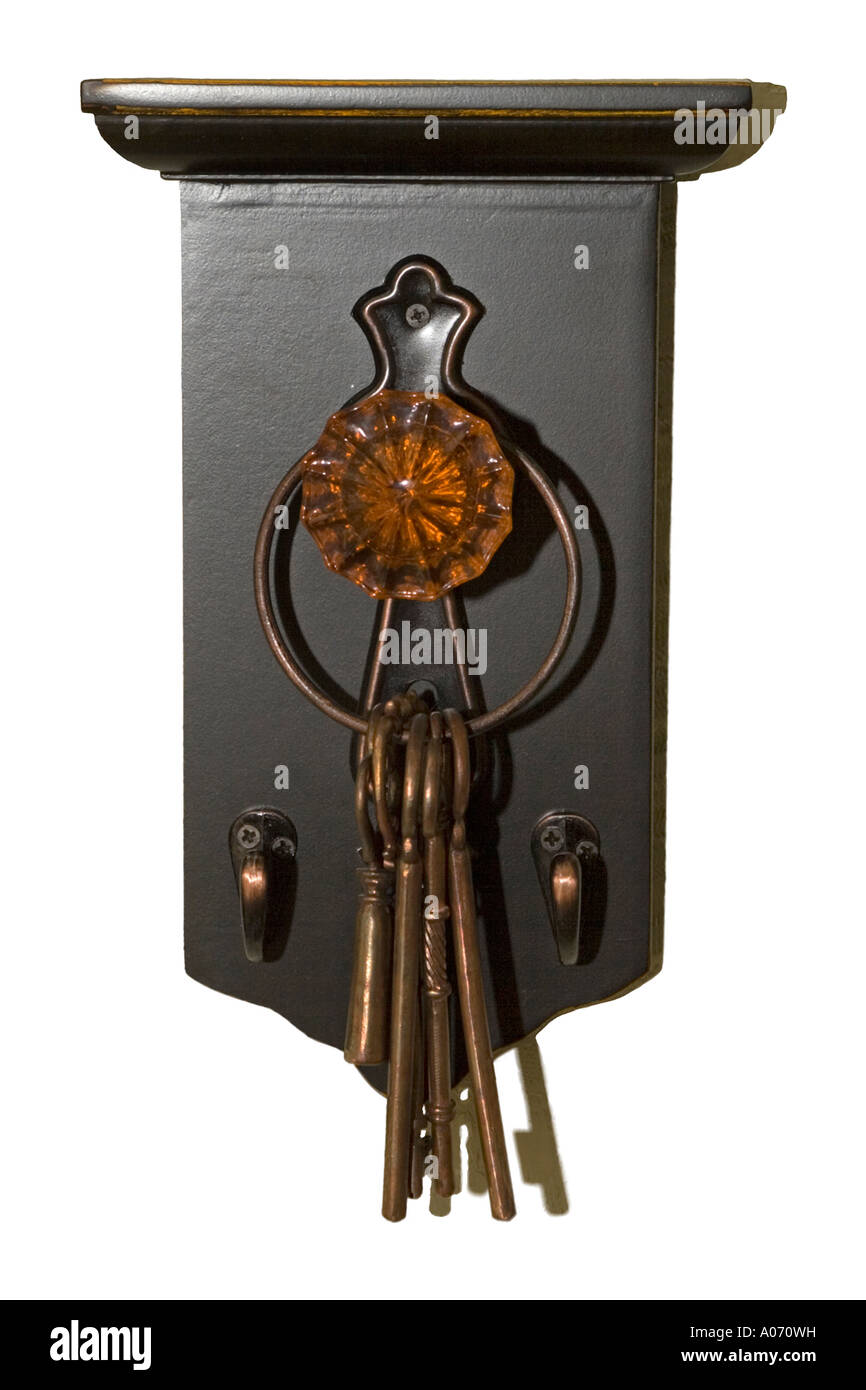 Door knob lock and keys Stock Photo Alamy