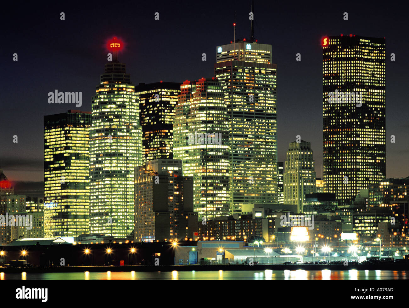 Downtown Skyline Buildings Toronto (Ontario) Canada Stock Photo - Alamy