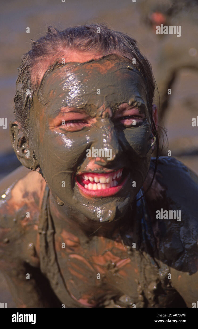Girl covered in mud hi-res stock photography and images - Page 2 - Alamy