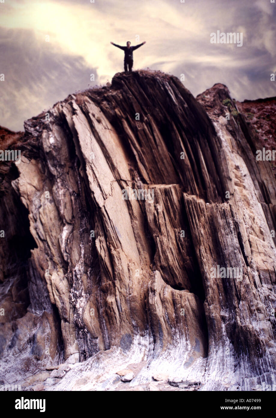 Cliff stock photo alamy