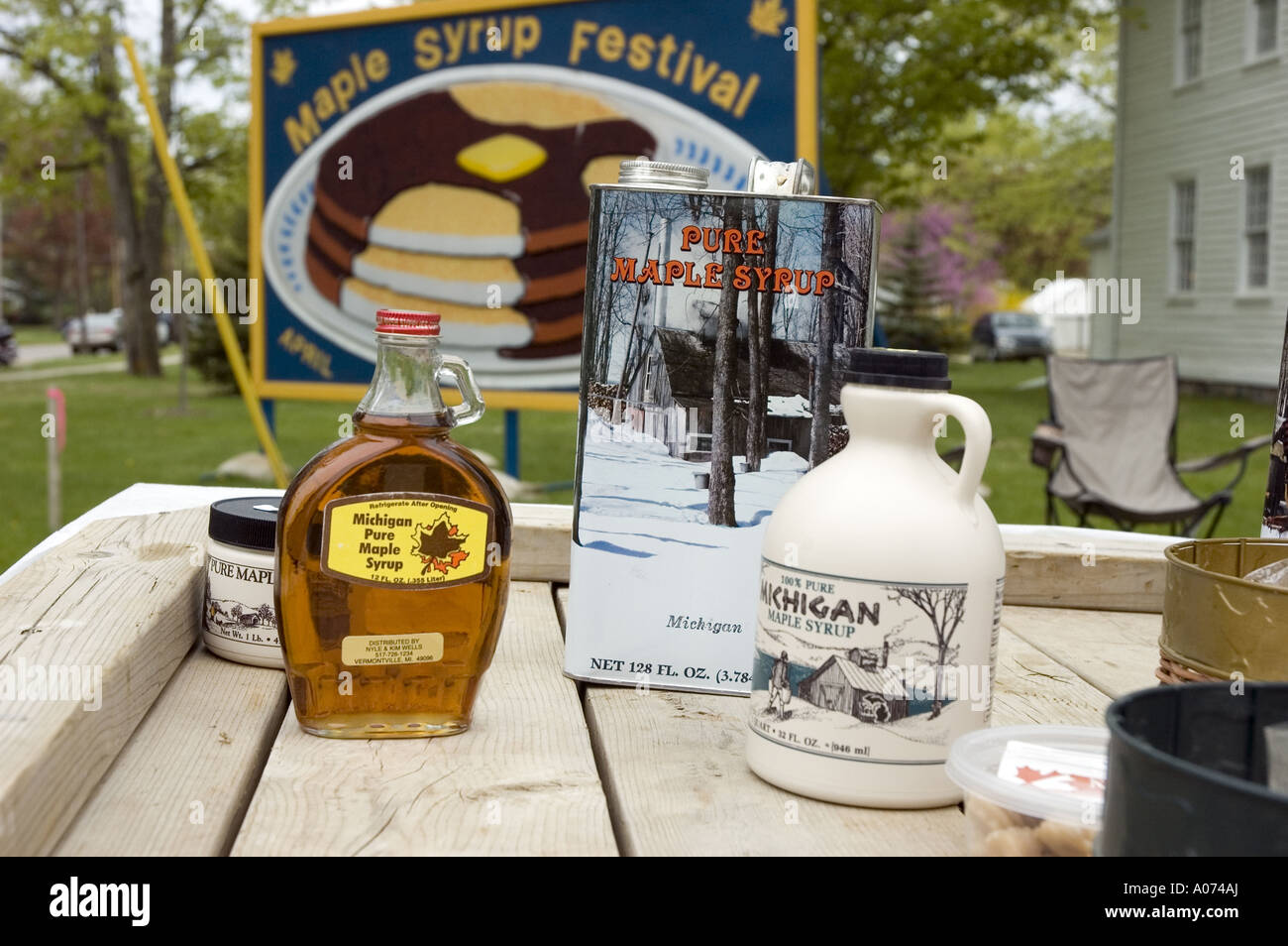 Vermontville maple syrup hires stock photography and images Alamy