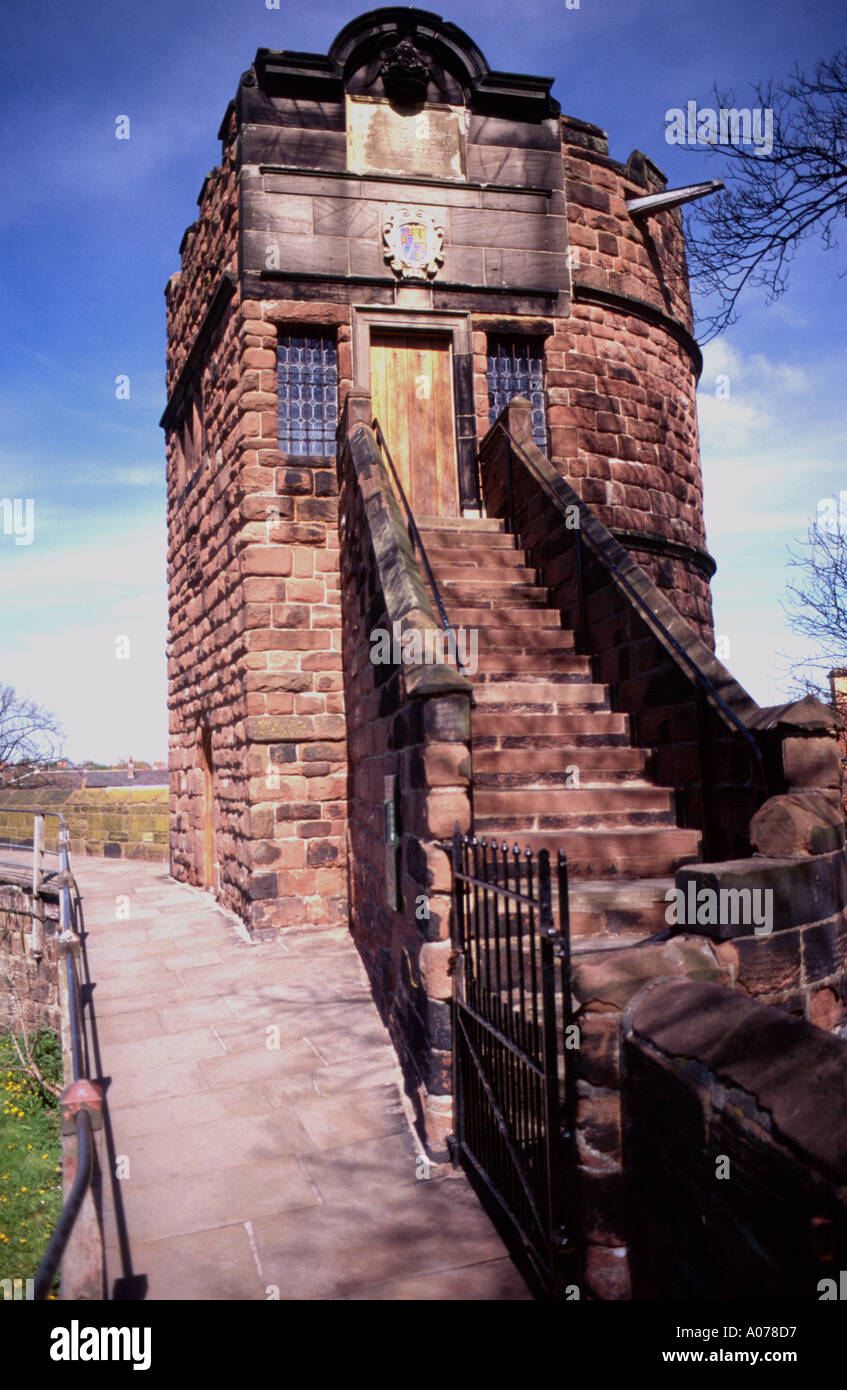 The Phoenix Tower, The Kings Tower, Roman Walls, Chester, England UK
