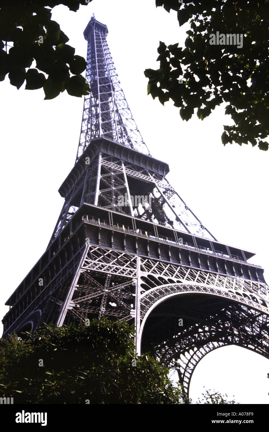 Eiffel Tower Paris Stock Photo