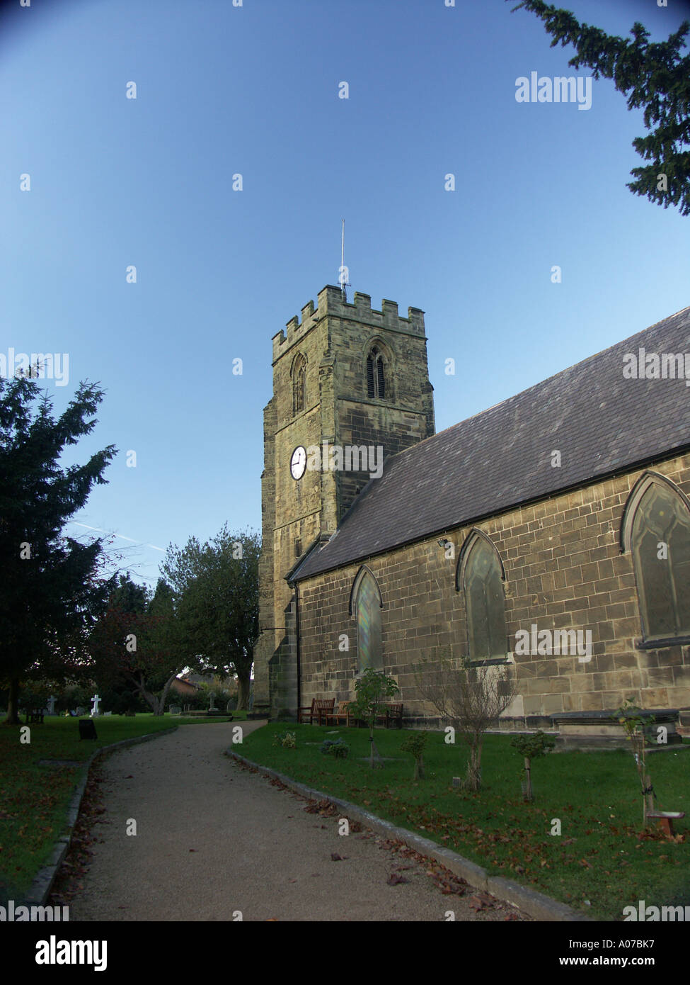 St Peters Church Drayton Bassett 10 Stock Photo Alamy