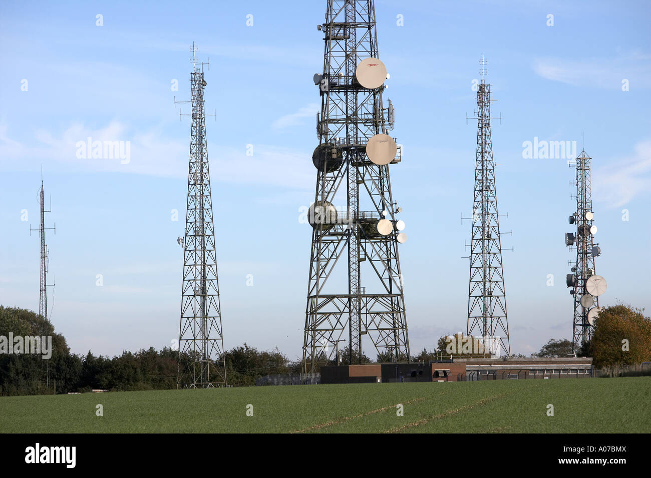 mast relay station near Hull East