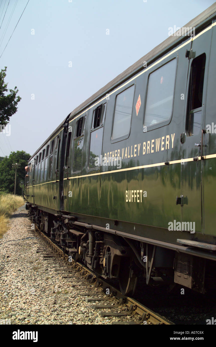 Steam train at tenterden steam railway kent england Stock Photo Alamy