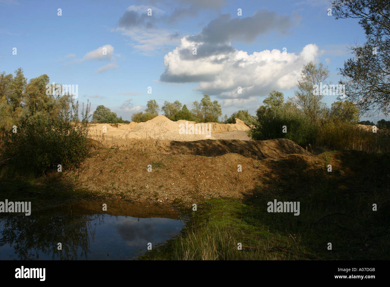 Little Paxton Quarry Cambridgeshire England Stock Photo Alamy