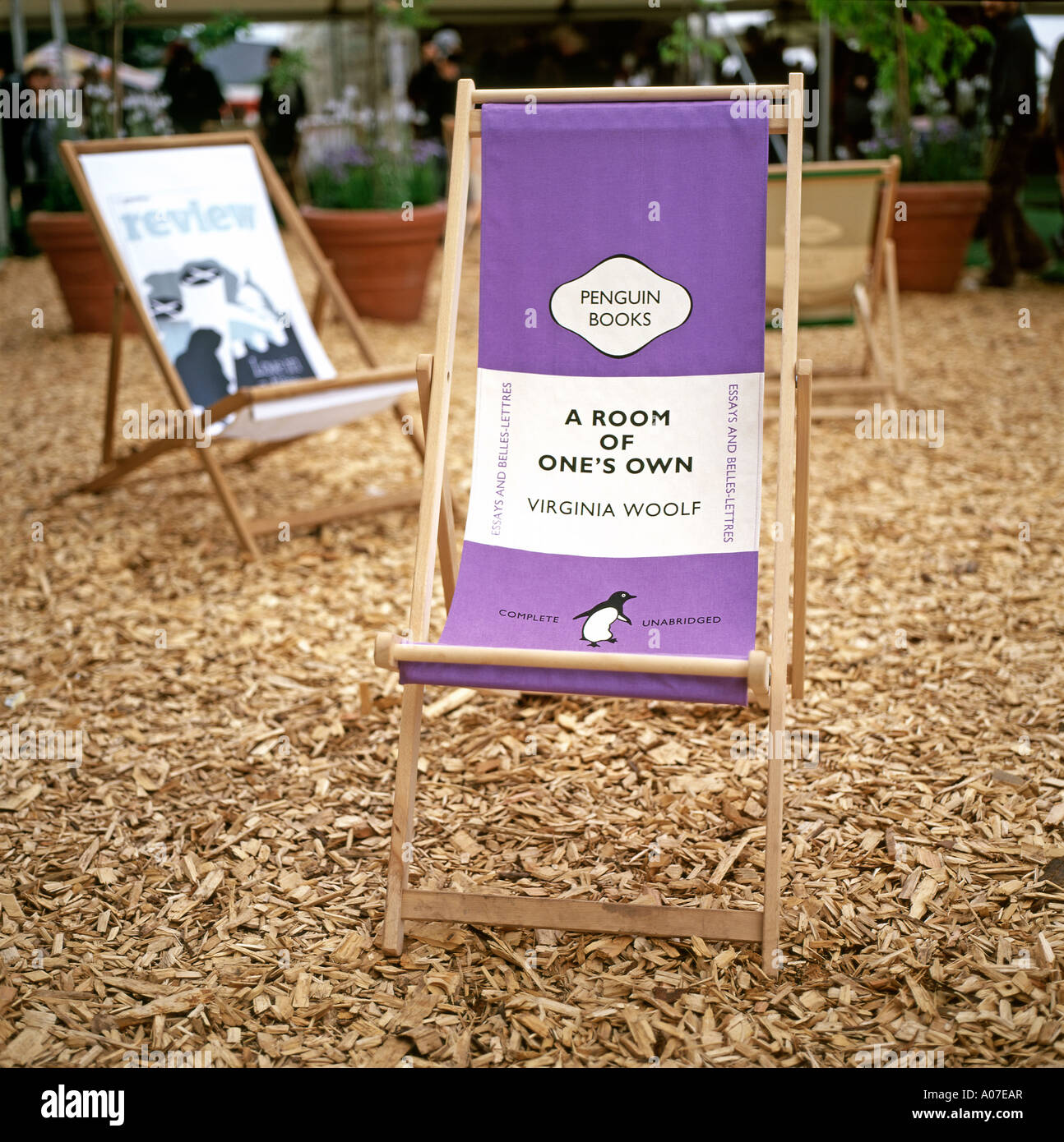 Virginia Woolf A Room Of One S Own Penguin Book Deck Chair