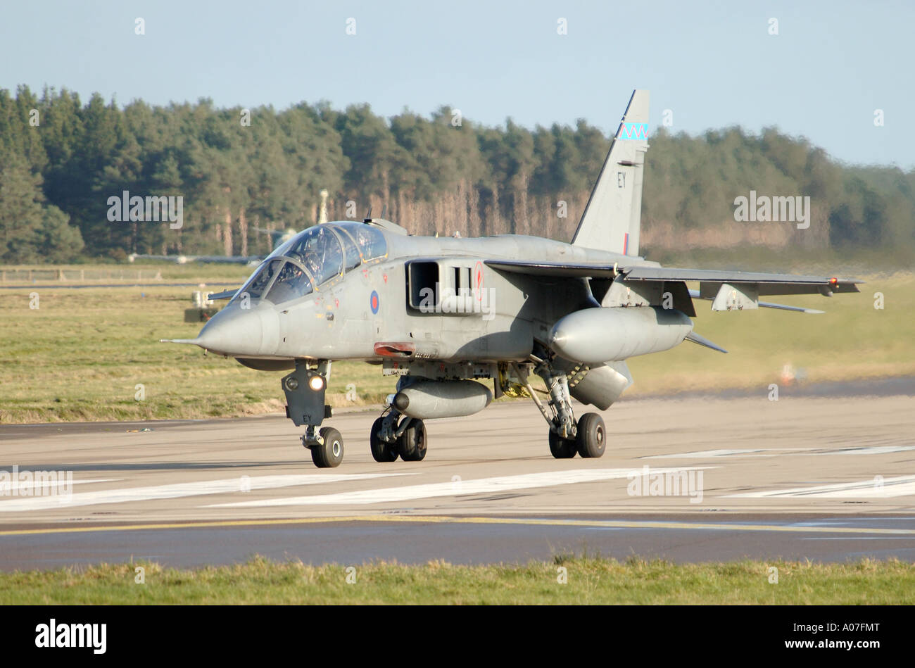 RAF SEPECAT Anglo-French Jaguar GR3A jet ground attack aircraft
