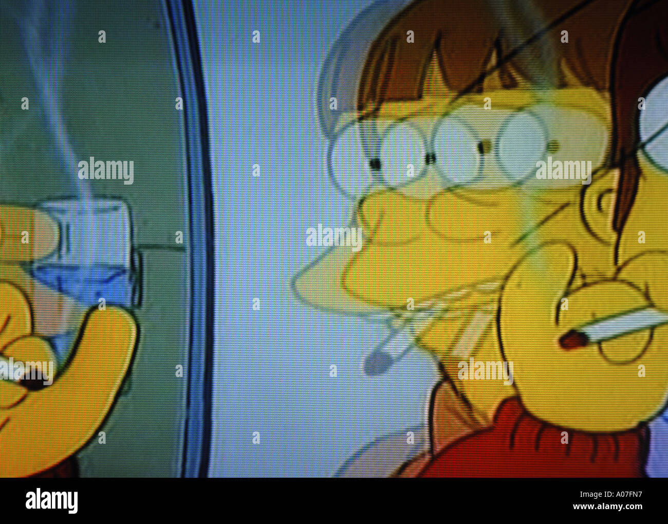 The simpsons cartoon homer hires stock photography and images Alamy