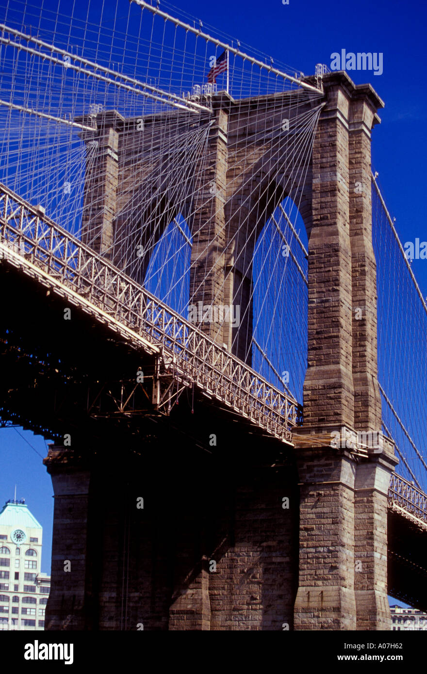 Brooklyn Bridge, suspension bridge, pedestrian bridge, cablestay