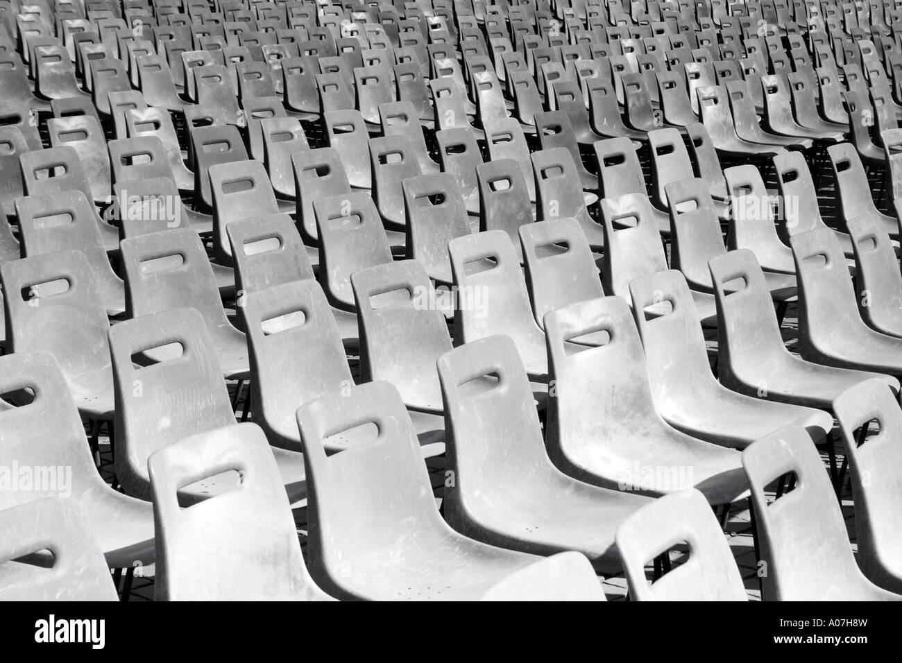 Empty Seats Stock Photo
