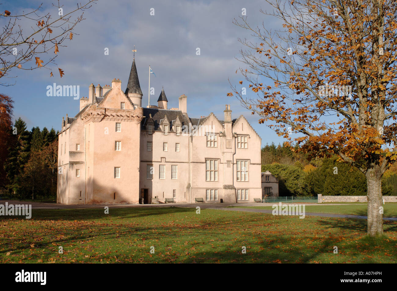 Brodie Castle Moray Stock Photo Alamy