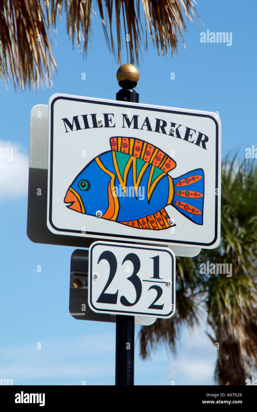 https://c8.alamy.com/comp/A07K2K/mile-marker-sign-on-the-roadside-florida-usa-colourful-fish-design-A07K2K.jpg