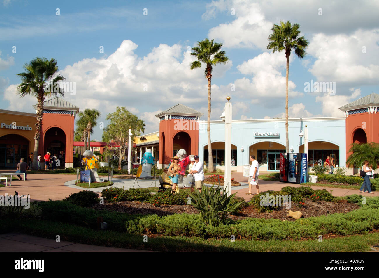 Prime Outlets shopping complex at Ellenton Florida USA Stock Photo Alamy