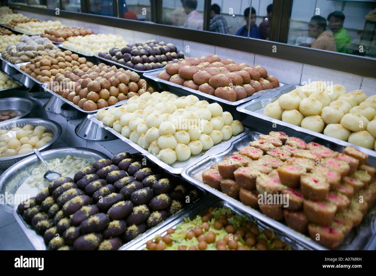 Bangladesh Sweets Misti On Display Bakery Stock Photo 2329798885