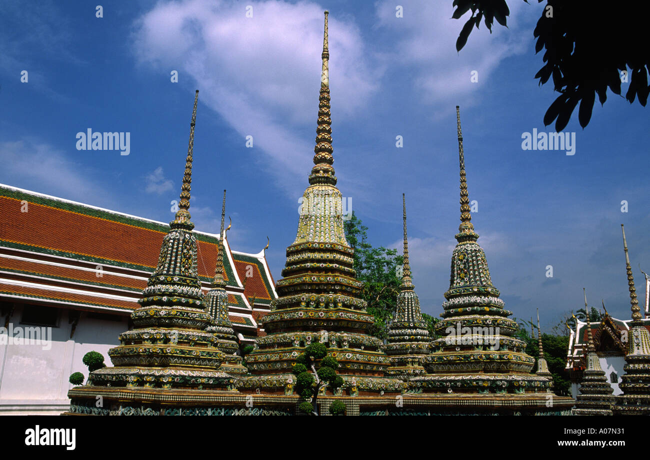 Wat Pho Temple Bangkok Stock Photo - Alamy