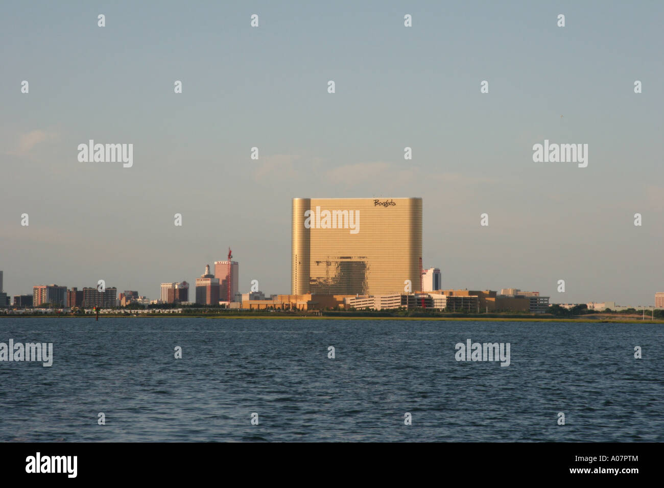 Atlantic City Skyline Stock Photo