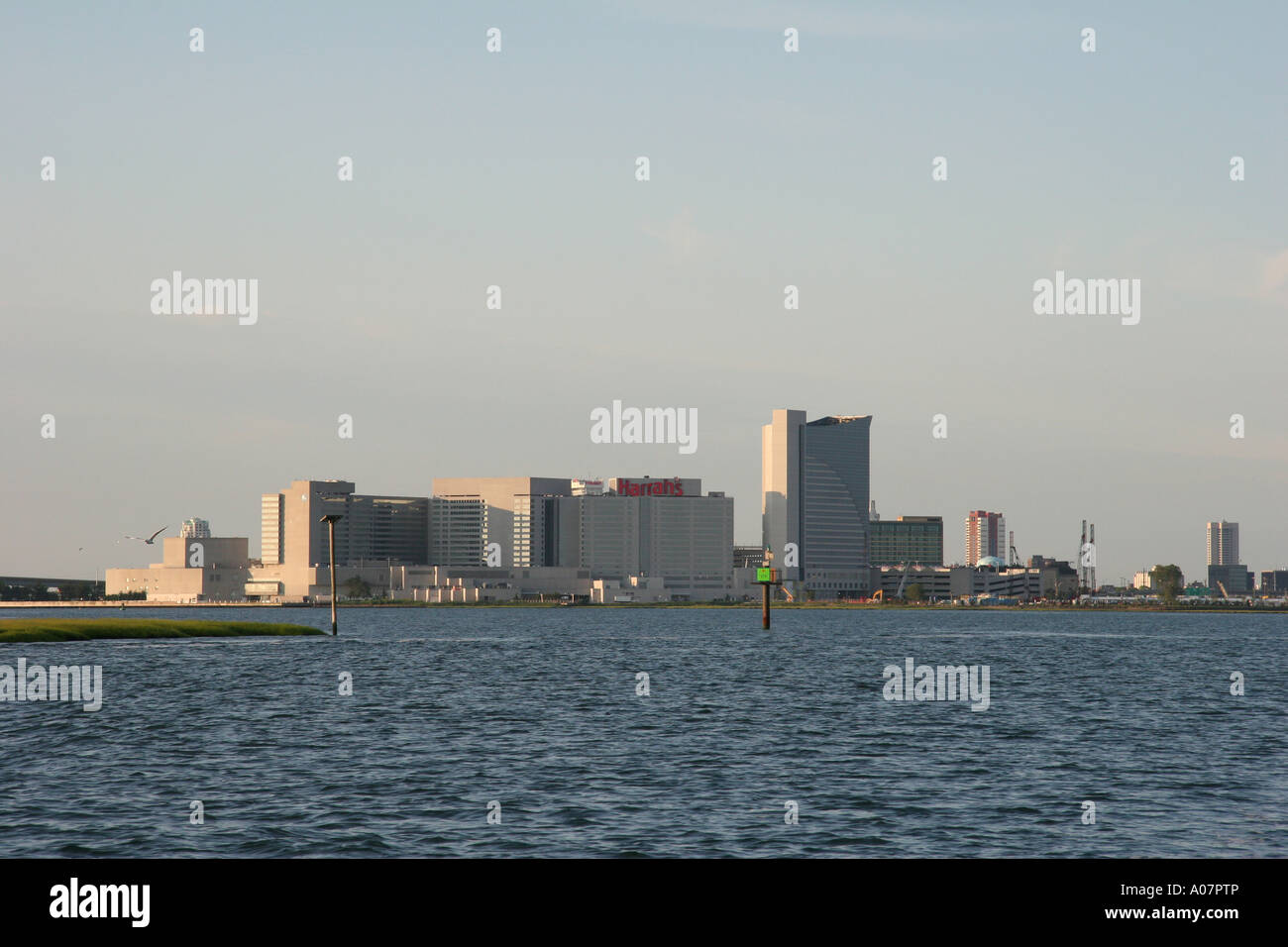 Atlantic City Skyline Stock Photo