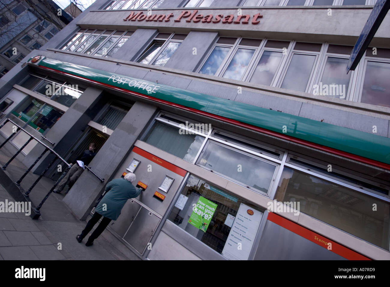 Mount Pleasant main post office and sorting office London with