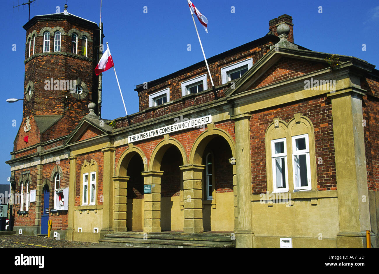 Kings Lynn Conservancy Board Pilot and Harbour Masters office Norfolk England Stock Photo Alamy