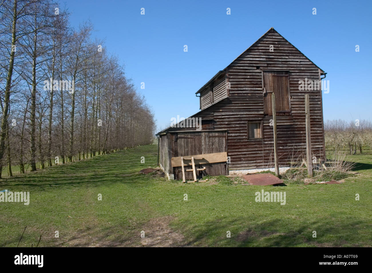 Fruit Packing shed Nr Faversham Stock Photo Alamy