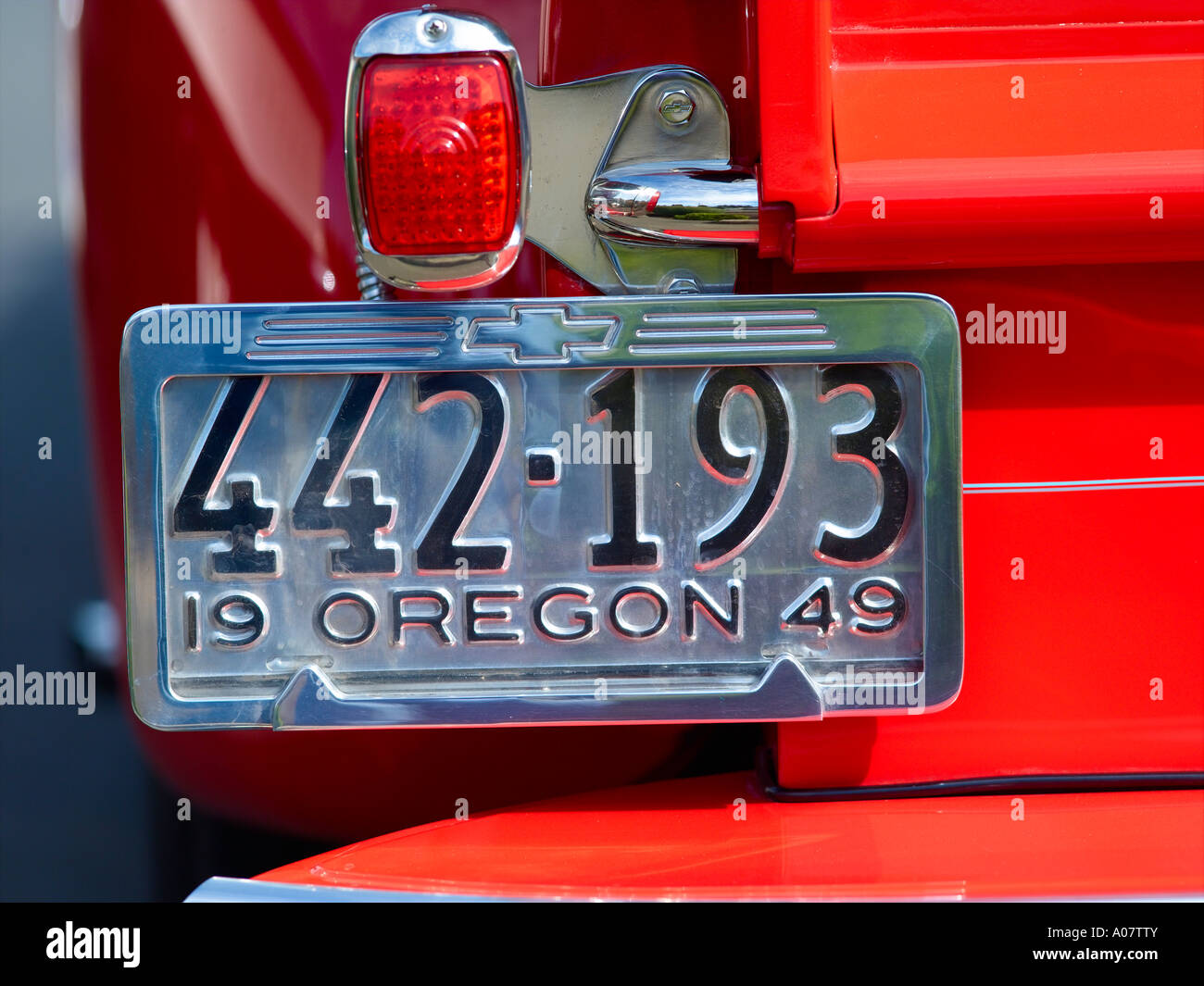 Oregon vehicle registration plate hires stock photography and images