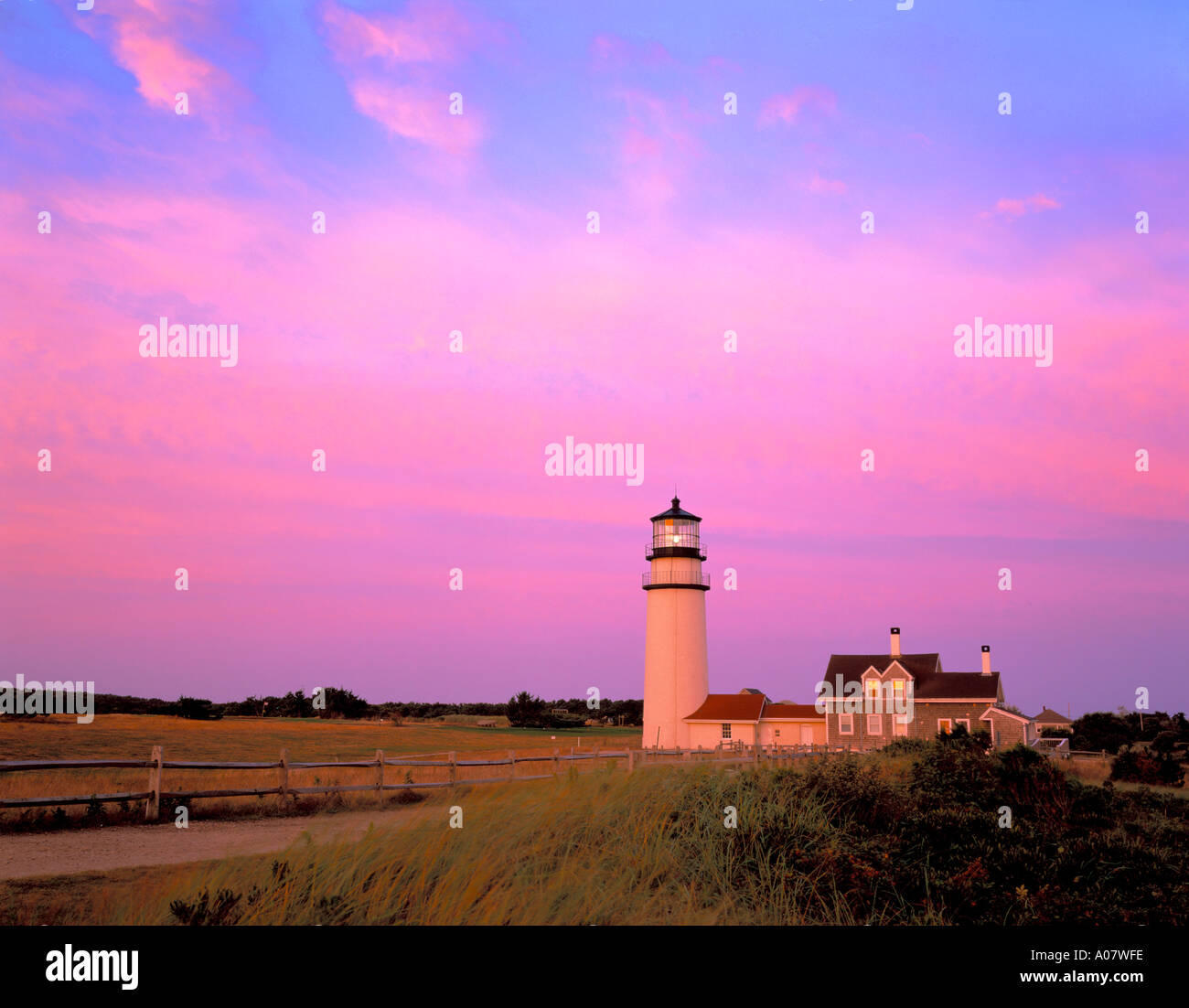 Cape Cod National Seashore, MA: Highland Light renamed Cape Cod Light ...