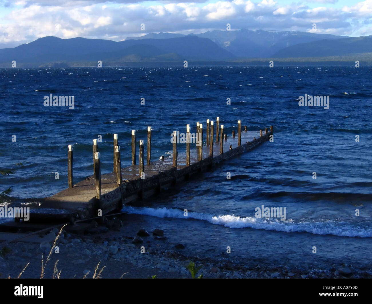 lago Nahuel Huapi, san Carlos de Bariloche, Patagonia, Argentina, South America Stock Photo