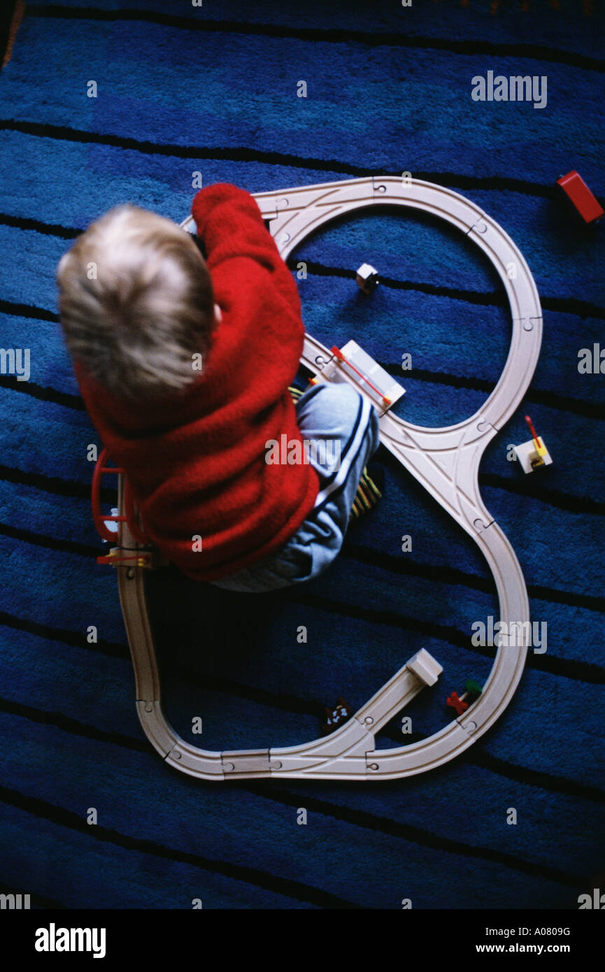 wooden train set for 2 year old