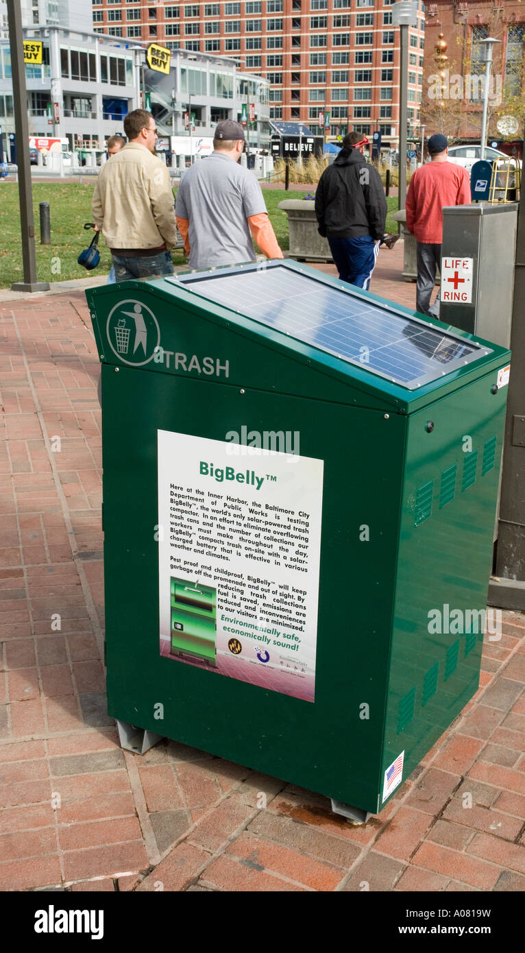 https://c8.alamy.com/comp/A0819W/bigbelly-solar-powered-trash-compactor-solar-charged-battery-compacts-A0819W.jpg