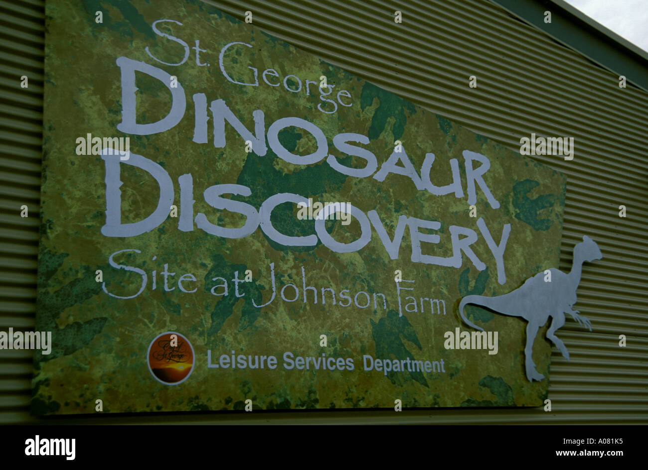 Dinosaur Discovery Johnson Farm St Utah UT Stock Photo Alamy