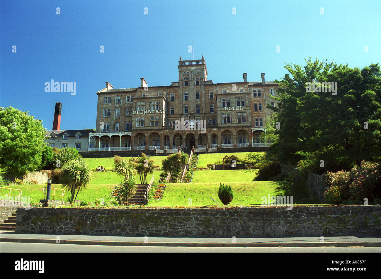 Glenburn Hotel Rothesay Isle of Bute Scotland Stock Photo Alamy