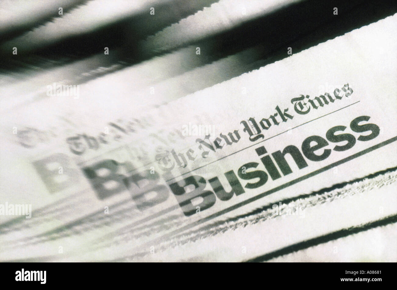New York Times Newspaper Stock Photo Alamy