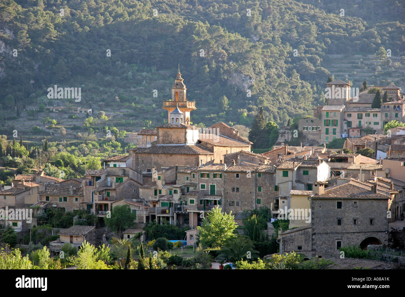 Mallorca Valldemossa Stock Photo