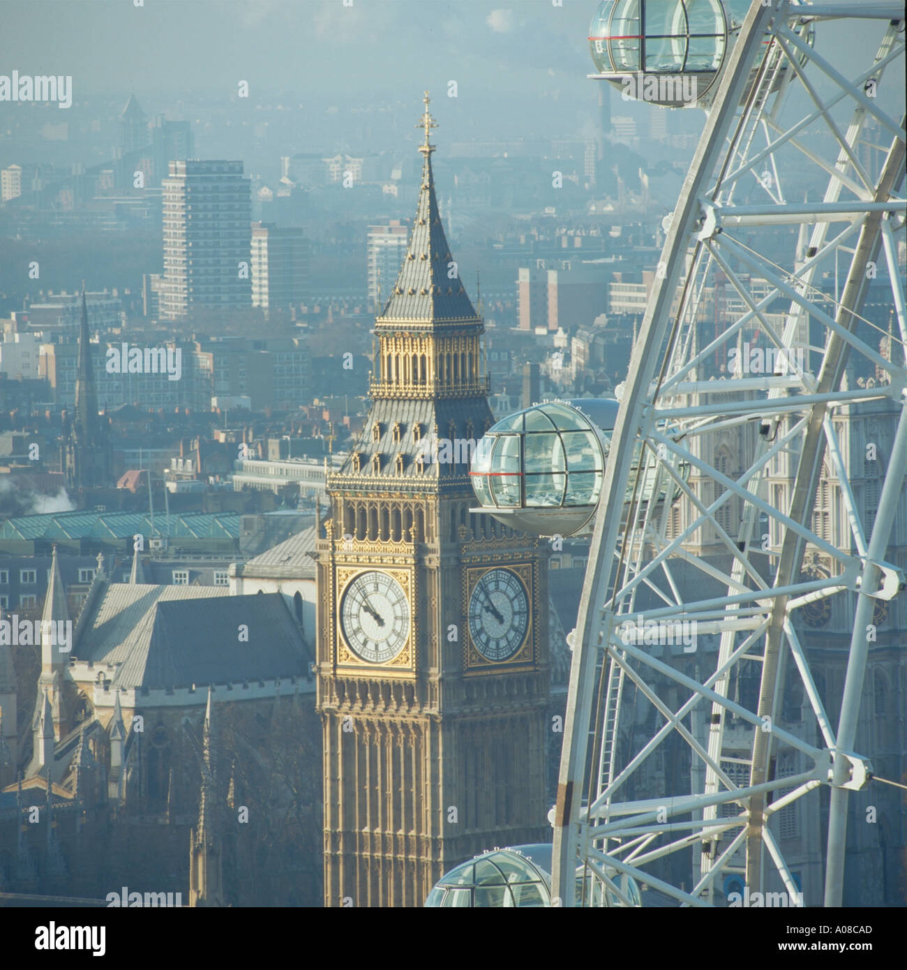 Biglietto di Natale di Olivia Samuel - London Eye and Big Ben