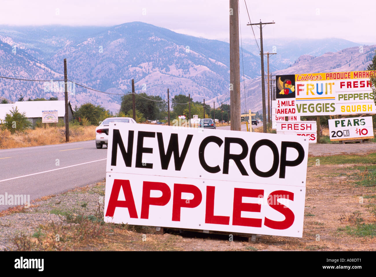 Cawston, BC, Similkameen Valley, British Columbia, Canada Signs