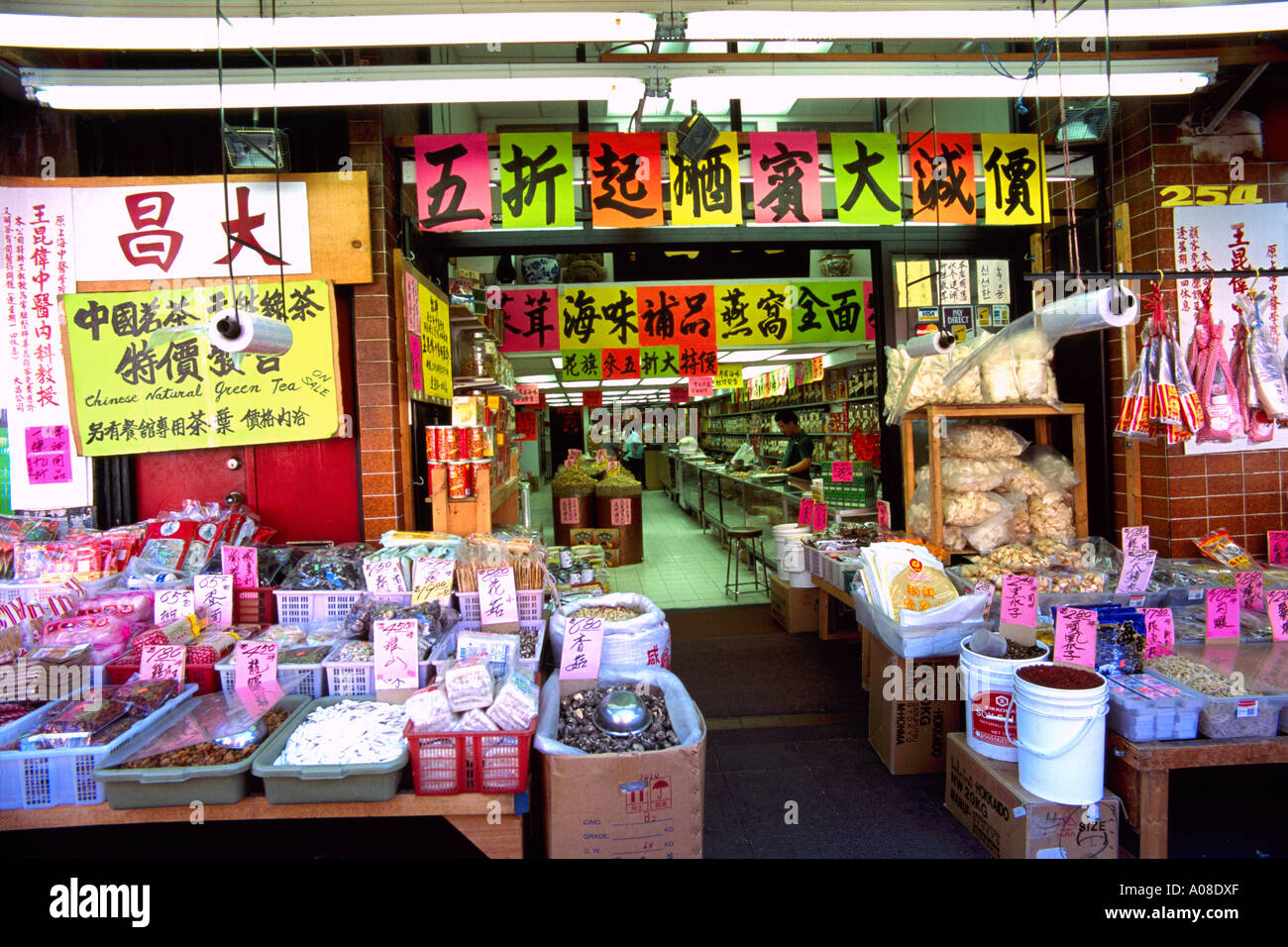 Chinatown, Vancouver, BC, British Columbia, Canada Colorful Chinese