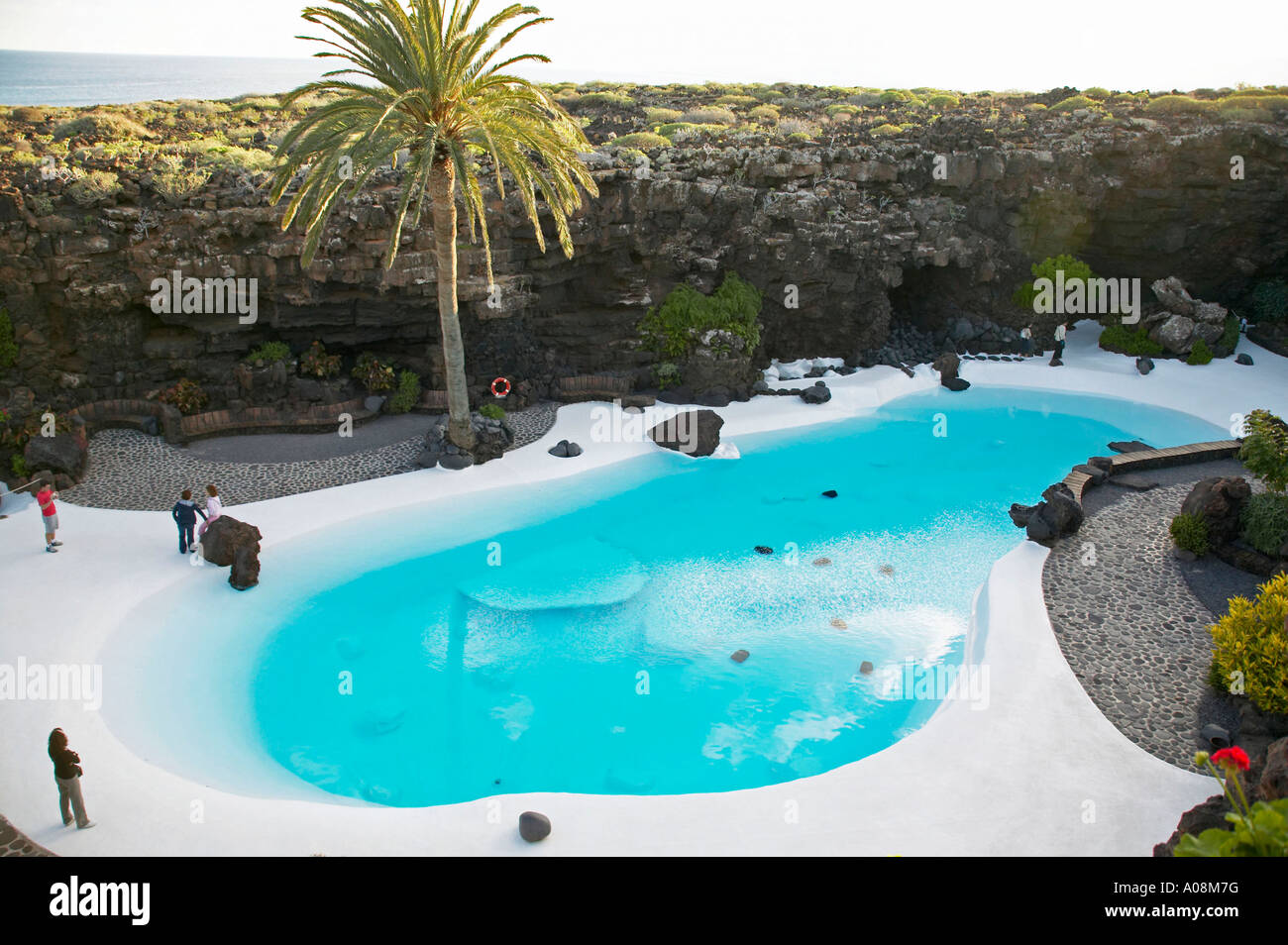 Jameos del Aqua Lanzarote Stock Photo