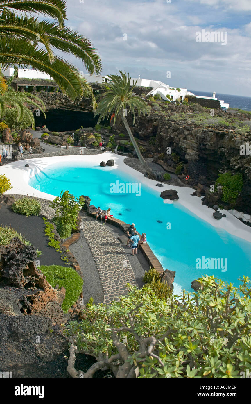 Jameos del Aqua Lanzarote Stock Photo