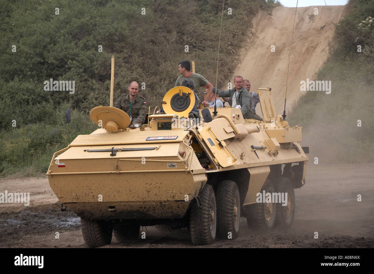Armoured military vehicles hi-res stock photography and images - Alamy