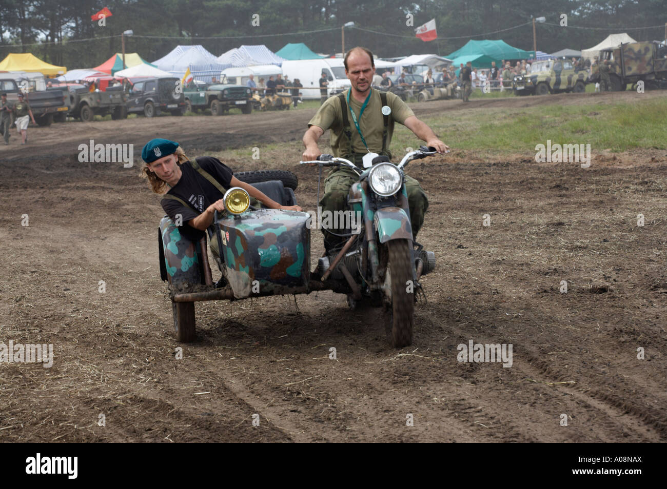 International rally of historic military vehicles Held at Darlowo ...