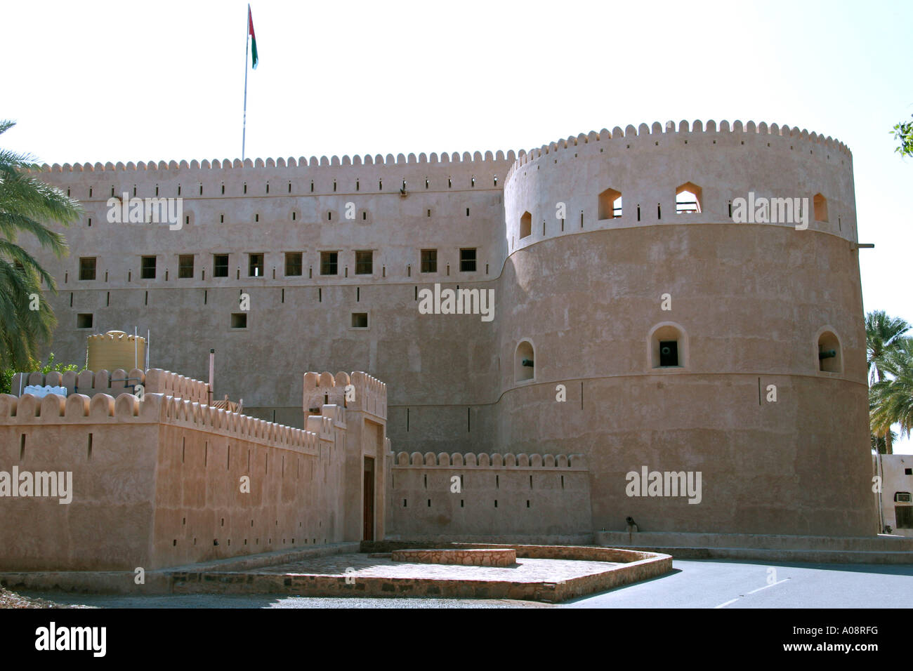 Oman Fort of Al Hazm Stock Photo Alamy