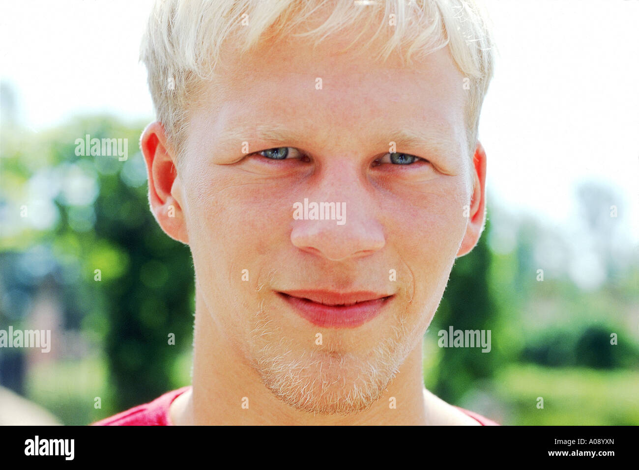 Blond man hi-res stock photography and images - Alamy