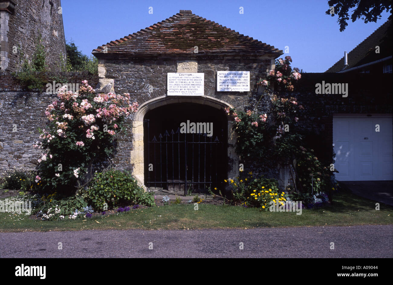 Town Well Winchelsea Sussex UK Stock Photo Alamy