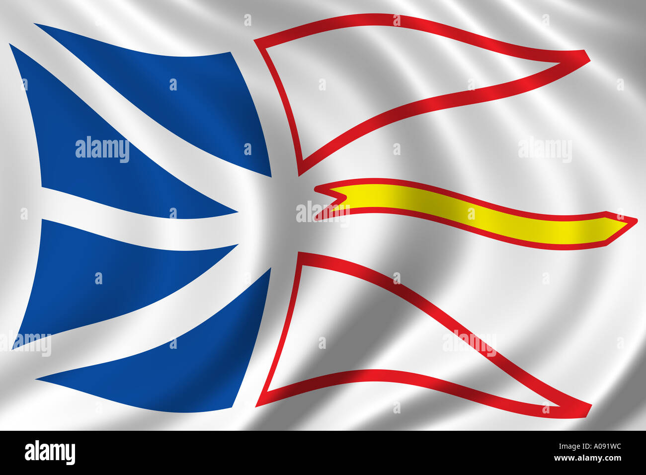 Newfoundland flag hires stock photography and images Alamy