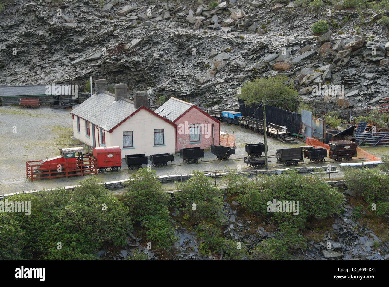 Llechwedd Slate Caverns Blaenau Ffestiniog Snowdonia North West Wales
